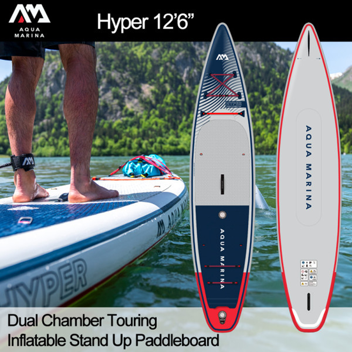 Aqua Marina Hyper Touring iSUP 12' 6